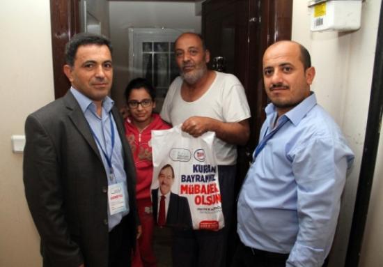 Başkan Kadıoğlu Suriyelileri Kurbansız Bırakmadı