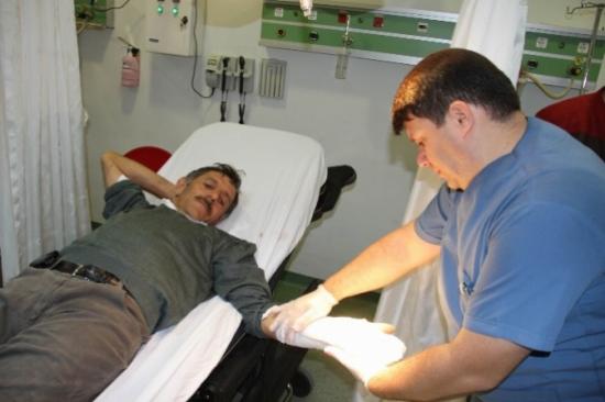 Acemi Kasaplar Hastanelik Oldu