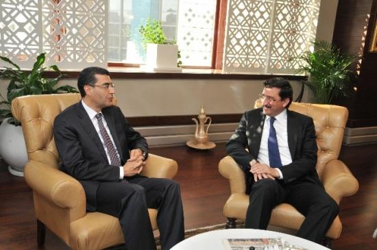 Kktc Ankara Büyükelçisi'nden Başkan Ak'a Veda Ziyareti