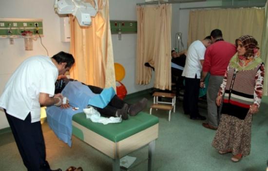 Niğde'de Yaralanan 51 Acemi Kasap Hastanelere Başvurdu