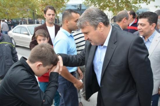 Başkan Çerçi Vatandaşların Bayramını Kutladı