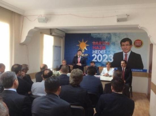 Ak Parti Bartın İl Başkanlığı'nda Bayramlaşma