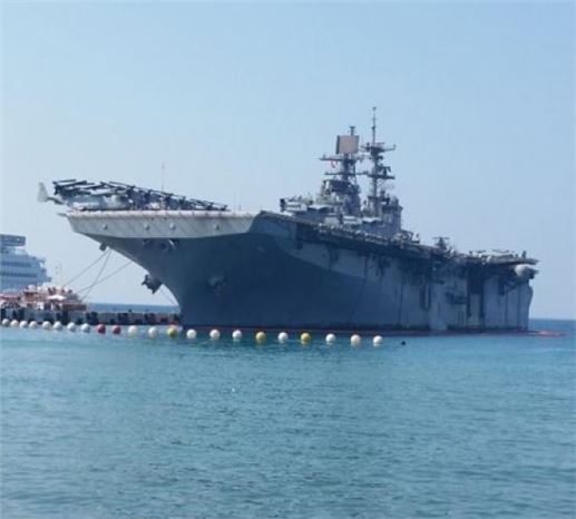 Abd Askeri Gemisi Kuşadası'nda