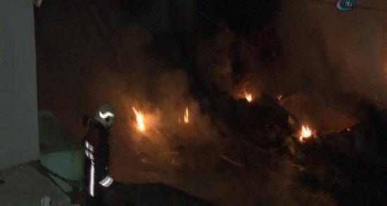 Başkent'te yangın paniği!