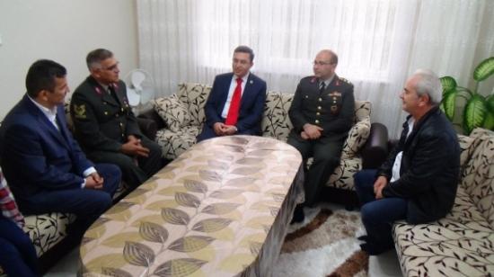 Keçeli'den Şehit Yakınları Ve Gazilere Bayram Ziyareti