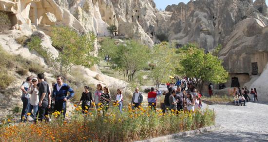 Kapadokya bayramda turist akınına uğradı!