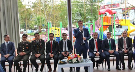 Çan protokolü bayramlaşmada buluştu!