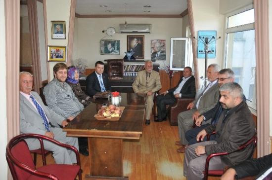 Akçakoca Mhp'de Bayramlaşma