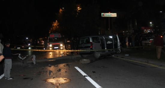 Başkent'te trafik kazası: 1 ölü, 8 yaralı!