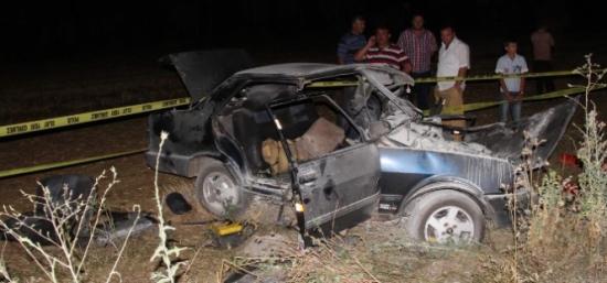 Çankırı'da Trafik Kazası: 2 Ölü 3 Yaralı