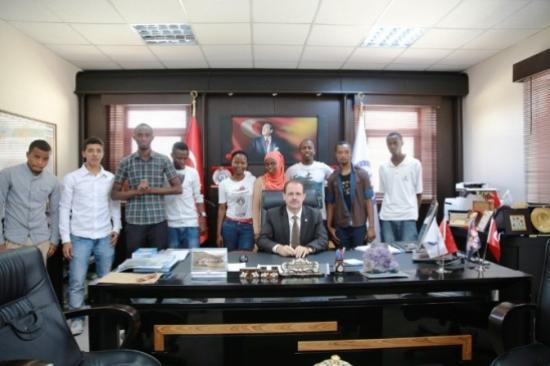 Rektör Coşkun Yabancı Uyruklu Öğrencilere Kucak Açtı