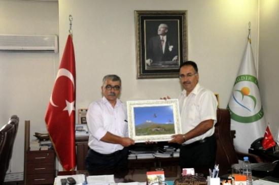 Şube Müdürü Türkoğlu'dan Rektör Yılmaz'a Ziyaret