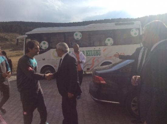 Belediye Başkanı Karaçanta'dan Karsspor'a Ziyaret