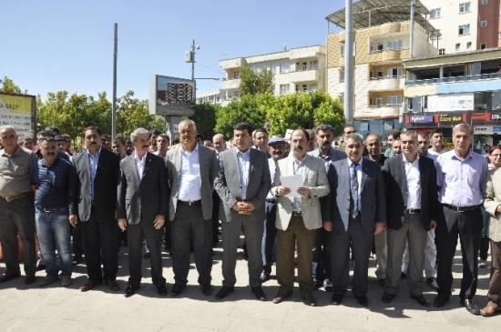 Şırnak'taki Stk'lardan Işid Katliamlarına Kınama