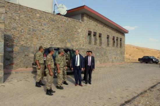 Vali Büyükersoy Üçevler'de İncelemelerde Bulundu