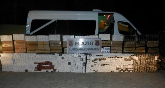 Jandarma Ekipleri 52 Bin Paket Kaçak Sigara Ele Geçirdi