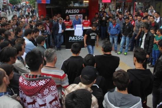 Passolig Karabük'e Stant Kurdu