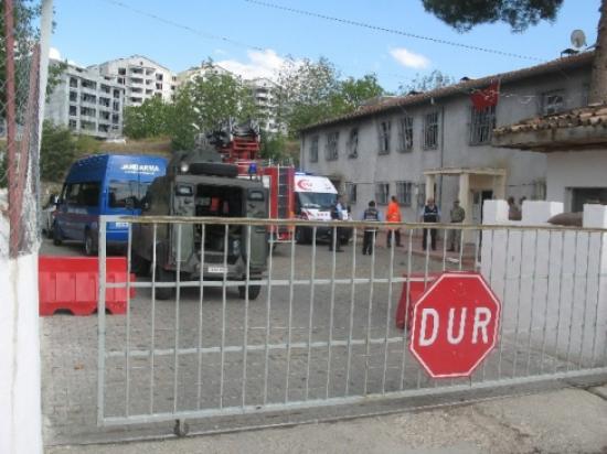 Cezaevinde Yangın Tatbikatı