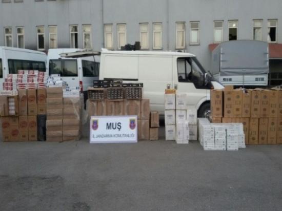 Jandarma'dan Kaçak Sigara Operasyonu