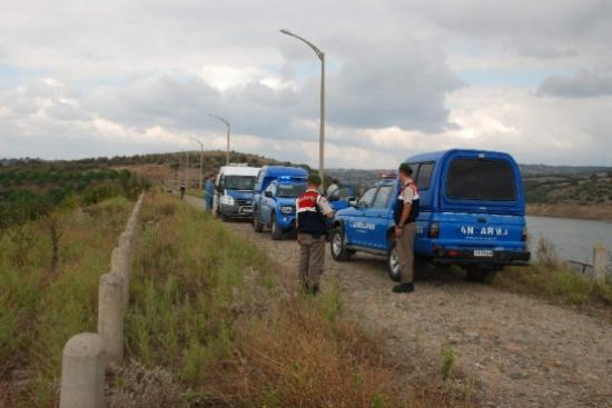 Bayramiç Barajından El Bombası Çıktı