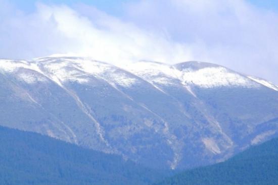 Ilgaz Dağı'na Yılın İlk Karı Düştü