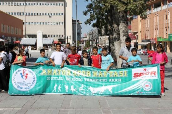 Karaman'da Amatör Spor Haftası Etkinlikleri