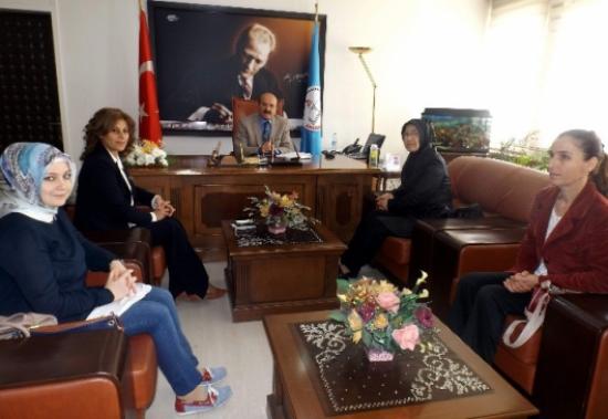 Kadın Kolları'ndan Milli Eğitim Müdürü'ne Ziyaret
