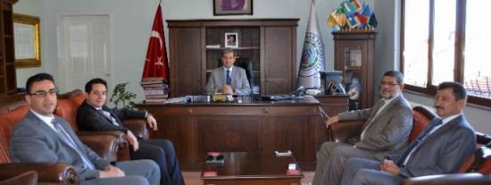 Kaymakam Vekili Osmanoğlu Ve Müftü Aslan'dan Başkan Özkan'a Ziyaret