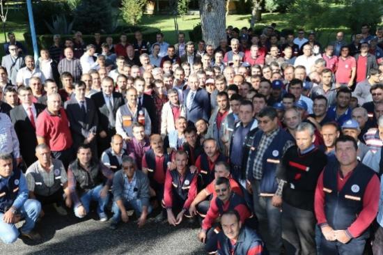 Başkan Zolan Belediye Personeli İle Bayramlaştı