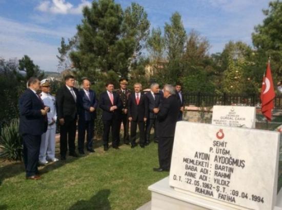 Bartın'da Protokol Bayramlaştı