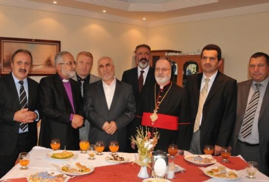 Mardin'de Resmi Bayramlaşmaya Süryaniler De Katıldı