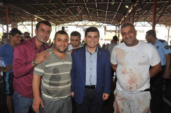 Tütüncü Bayramda Vatandaşlarla