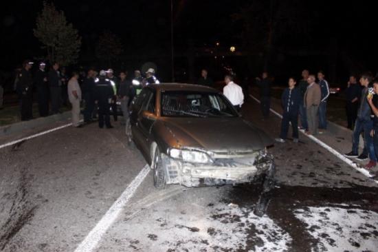 Kütahya'da Trafik Kazası: 2 Yaralı