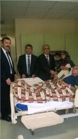 Vali Yardımcısı Ve Genel Sekreter Yardımcısından Hasta Ziyareti