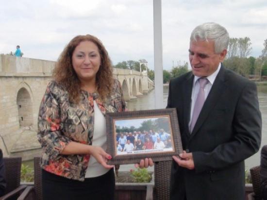 Edirne'de Muhtarlar Bayramlaştı