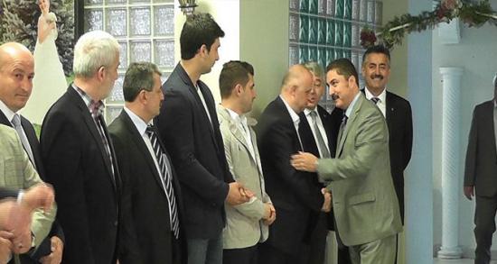 AK Parti'de bayramlaşma programı yoğun geçti!