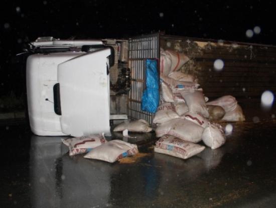 Rize'de Tır Kazası