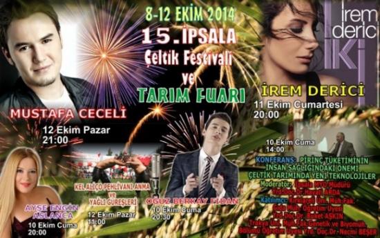 İpsala'da Mustafa Ceceli Ve İrem Derici Rüzgarı Esecek