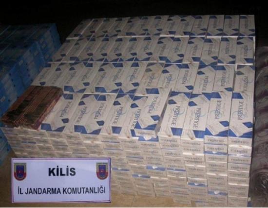 44 Bin 780 Paket Kaçak Sigara Yakalandı