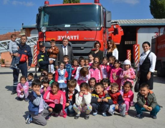 İtfaiyecilik Mesleği İle Tanıştılar