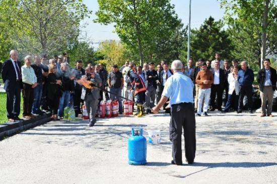 Ankara İtfaiyesi'nden Aşti Pesoneline Eğitim