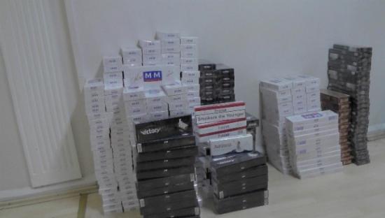 Edirne'de 2 Bin 900 Paket Kaçak Sigara Ele Geçirildi