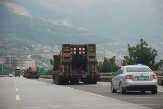 Abd Askeri Araçları Dönüş Yolunda