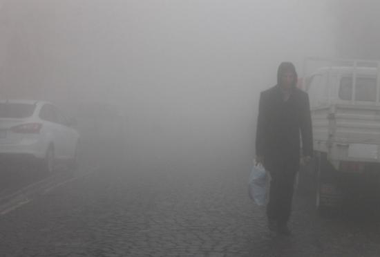 Mardin'de Yoğun Sis Hayatı Olumsuz Etkiledi