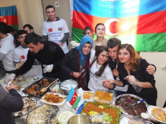 Kaü'de Türk Dünyası Yemekleri Kermesi