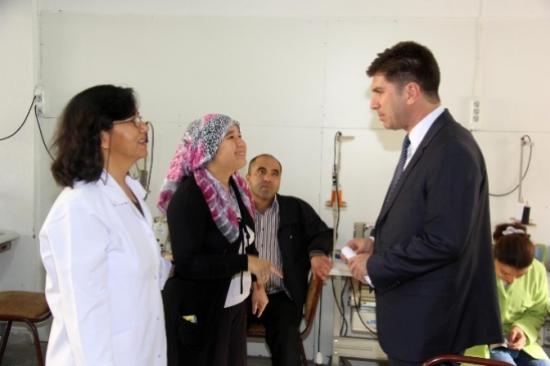 Başkan Ercengiz Engelli Atölyesi'ni Ziyaret Etti