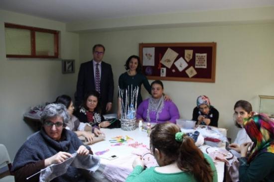 Merzifonlu Engelliler El Sanatlarıyla Hayata Bağlandı