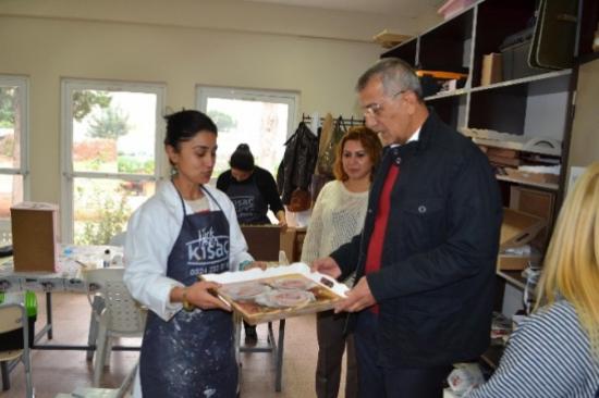 Başkan Tarhan Kursiyerlerle Bir Araya Geldi