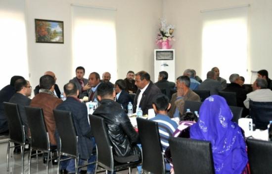 Fırat İlçe Ve Çadır Kentteki Engelilerle Buluştu