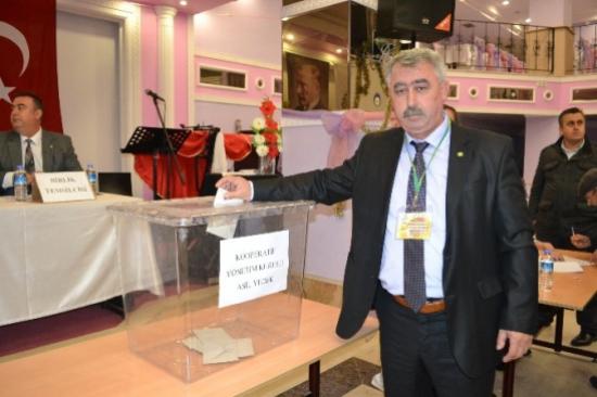 Çerkezköy Yağlı Tohumlar Satış Kooperatifi Başkanı Ünal Güven Tazeledi